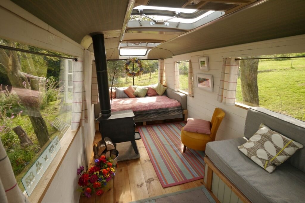 caravan inside